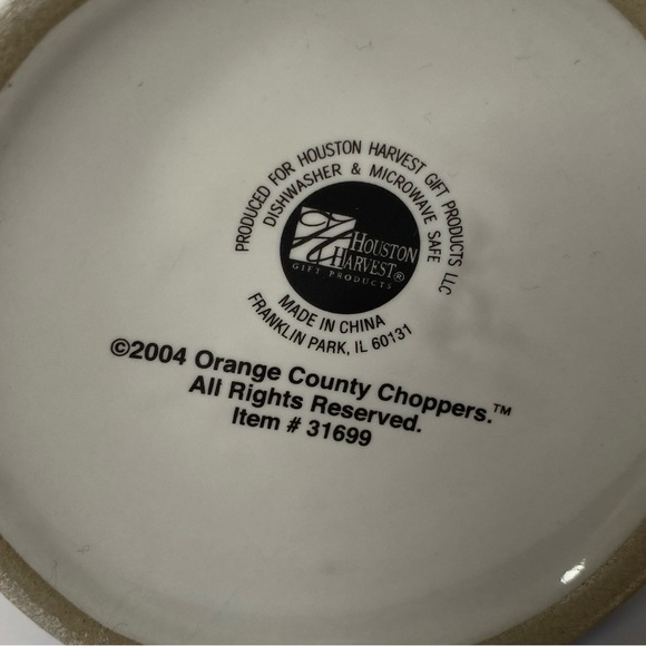 Orange County Choppers Mug Motorcycle American Custom Steel Chrome EUC - Picture 12 of 14